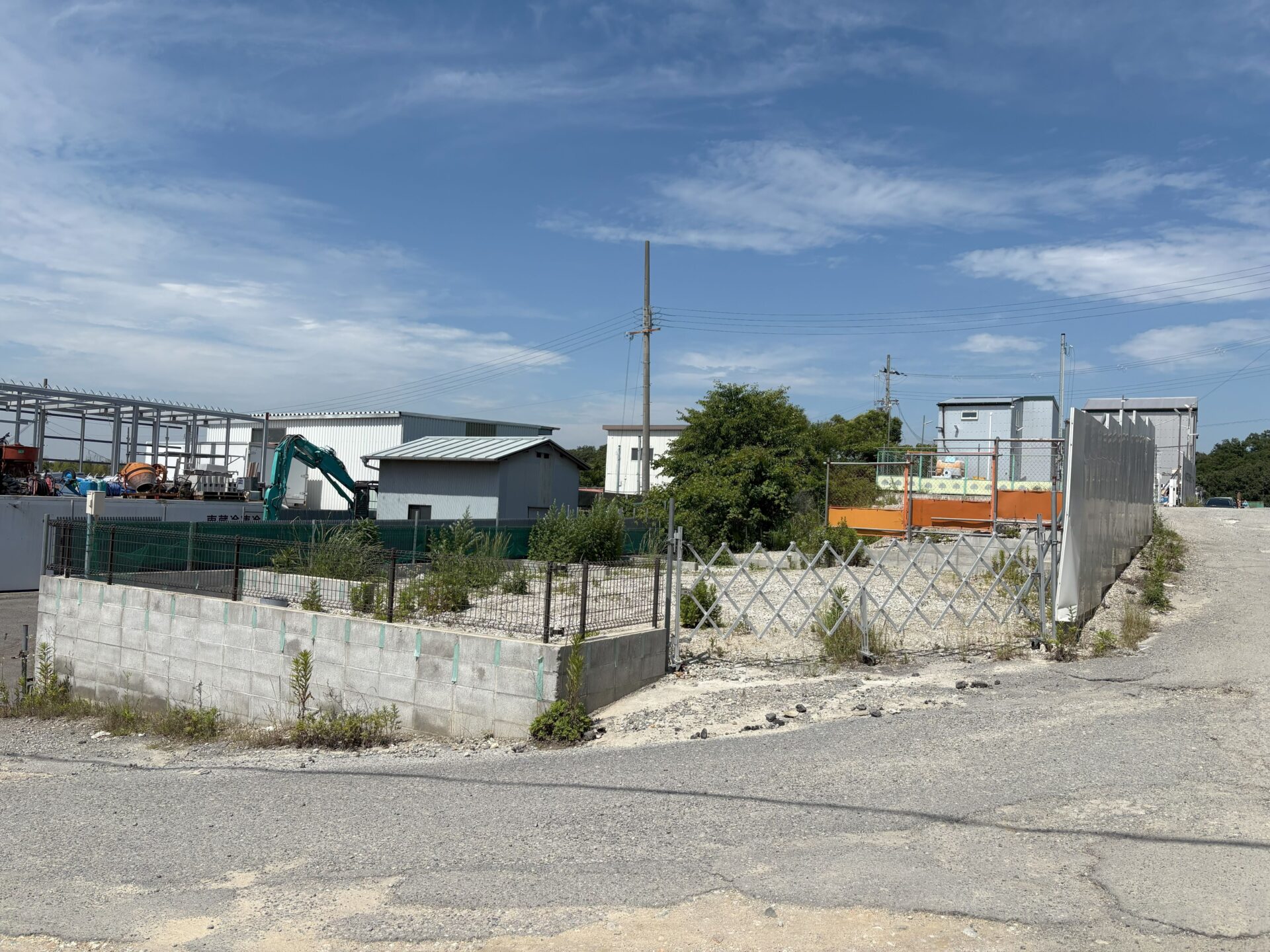神戸市西区櫨谷町長谷　貸し土地